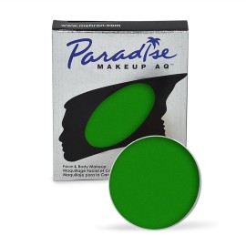 Mehron Makeup Paradise Makeup AQ Refill Size | Stage & Screen, Face & Body Painting, Beauty, Cosplay, Halloween | Water Activated Face Paint, Body Paint .25 oz (7 ml) (AMAZON GREEN)