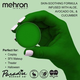 Mehron Makeup Paradise Makeup AQ Refill Size | Stage & Screen, Face & Body Painting, Beauty, Cosplay, Halloween | Water Activated Face Paint, Body Paint .25 oz (7 ml) (AMAZON GREEN) Mehron Makeup Paradise Makeup AQ Refill Size | Stage & Screen, Face & Body Painting, Beauty, Cosplay, Halloween | Water Activated Face Paint, Body Paint .25 oz (7 ml) (AMAZON GREEN)