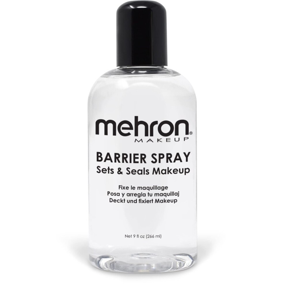 Mehron Makeup Barrier Spray | Setting Spray for Makeup | Make up Setting Spray for Face 9 fl oz (266 ml) Mehron Makeup Barrier Spray | Setting Spray for Makeup | Make up Setting Spray for Face 9 fl oz (266 ml)