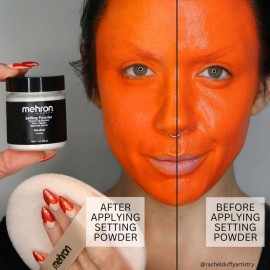 Mehron Makeup Setting Powder | Loose Powder Makeup | Perfect for Halloween 1 oz (28 g) (Neutral) Mehron Makeup Setting Powder | Loose Powder Makeup | Perfect for Halloween 1 oz (28 g) (Neutral)