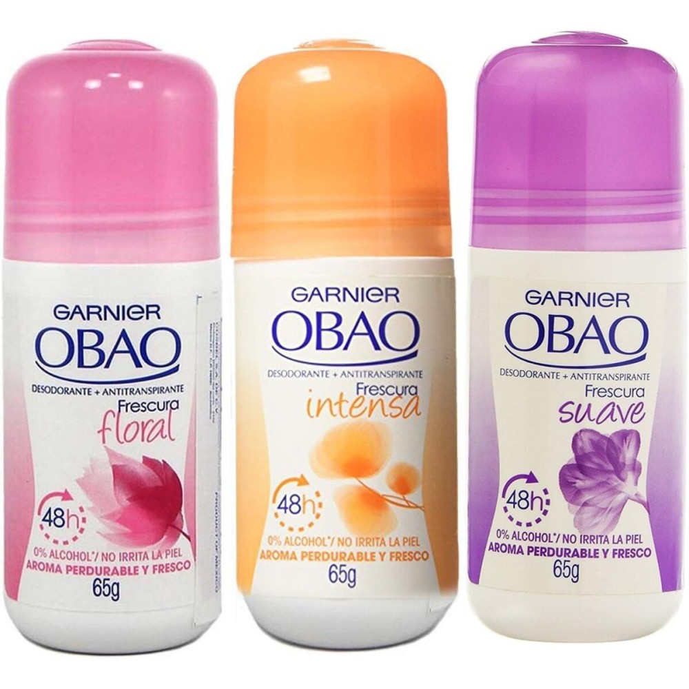 Obao Assorted Deodorant for Women - Pack of 3 Obao Assorted Deodorant for Women - Pack of 3