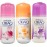 Obao Assorted Deodorant for Women - Pack of 3