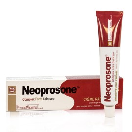 Neoprosone, Skin Brightening Cream | 1.7 Fl oz / 50 ml | Fade Dark Spots on: Face, Elbows, Knees, Body | with Alpha Arbutin, Lactic Acid, Castor Oil Neoprosone, Skin Brightening Cream | 1.7 Fl oz / 50 ml | Fade Dark Spots on: Face, Elbows, Knees, Body | with Alpha Arbutin, Lactic Acid, Castor Oil
