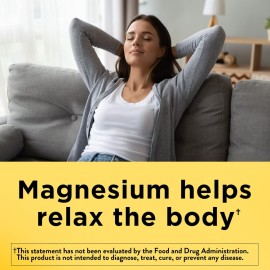 Nature Made Magnesium 250 mg, Magnesium Supplement for Muscle, Heart, Bone and Nerve Support, 90 Softgels, 90 Day Supply Nature Made Magnesium 250 mg, Magnesium Supplement for Muscle, Heart, Bone and Nerve Support, 90 Softgels, 90 Day Supply