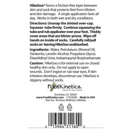 HikeGoo Blister Prevention Cream Specifically Formulated for Feet (3 oz) HikeGoo Blister Prevention Cream Specifically Formulated for Feet (3 oz)