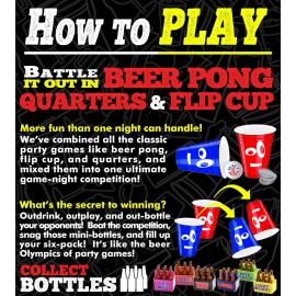 DRINK-A-PALOOZA: The Monopoly of Drinking Game | The Party Board Game That Combines Beer Pong, Flip Cup, Kings Cup, Drinking Card Games & More Fun Challenges DRINK-A-PALOOZA: The Monopoly of Drinking Game | The Party Board Game That Combines Beer Pong, Flip Cup, Kings Cup, Drinking Card Games & More Fun Challenges