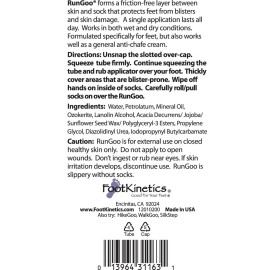 RunGoo Blister Prevention Cream Specifically Formulated for Feet (3 oz)