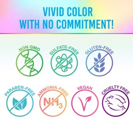 Punky Temporary Hair Color Spray, Bengal Blue, Non-Sticky, Non-Damaging, Travel Size Hair Dye for Instant Vivid Hair Color, 3.5 oz Punky Temporary Hair Color Spray, Bengal Blue, Non-Sticky, Non-Damaging, Travel Size Hair Dye for Instant Vivid Hair Color, 3.5 oz