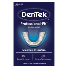 DenTek Mouth Guard for Nighttime Teeth Grinding, Professional-Fit Dental Guard, 1 Count