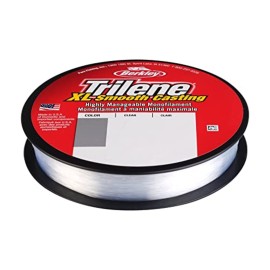 Berkley Trilene XL, Clear, 8lb | 3.6kg, 330yd | 301m Monofilament Fishing Line, Suitable for Freshwater Environments Berkley Trilene XL, Clear, 8lb | 3.6kg, 330yd | 301m Monofilament Fishing Line, Suitable for Freshwater Environments