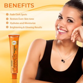 CAROTS Brightening Gel | 30g / 1 fl oz | Fade Dark Spots on: Face Armpit, Body Knees, Feet, Hands, & Even Out Skin Tone | with Carrot Oil and Alpha Arbutin, For CAROTS Brightening Gel | 30g / 1 fl oz | Fade Dark Spots on: Face Armpit, Body Knees, Feet, Hands, & Even Out Skin Tone | with Carrot Oil and Alpha Arbutin, For