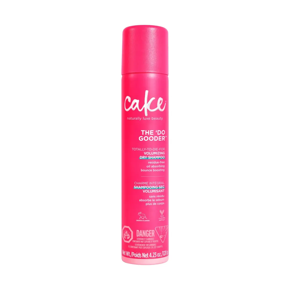 Cake Beauty Volumizing Dry Shampoo, The Do Gooder - Absorbs Oil, Adds Volume, Refreshes Hair - Residue Free - With Cornstarch - For All Hair Types - 120 g Cake Beauty Volumizing Dry Shampoo, The Do Gooder - Absorbs Oil, Adds Volume, Refreshes Hair - Residue Free - With Cornstarch - For All Hair Types - 120 g