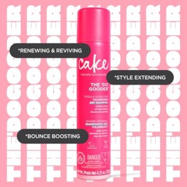 Cake Beauty Volumizing Dry Shampoo, The Do Gooder - Absorbs Oil, Adds Volume, Refreshes Hair - Residue Free - With Cornstarch - For All Hair Types - 120 g Cake Beauty Volumizing Dry Shampoo, The Do Gooder - Absorbs Oil, Adds Volume, Refreshes Hair - Residue Free - With Cornstarch - For All Hair Types - 120 g