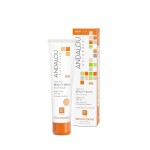 Andalou Naturals Vitamin C BB Beauty Balm Sheer Tint SPF 30, 2-in-1 BB Cream & Face Sunscreen with Broad Spectrum Protection, Mineral Sunscreen with Non-Nano Zinc Oxide, 2 Fl Oz