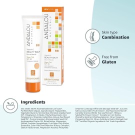 Andalou Naturals Vitamin C BB Beauty Balm Sheer Tint SPF 30, 2-in-1 BB Cream & Face Sunscreen with Broad Spectrum Protection, Mineral Sunscreen with Non-Nano Zinc Oxide, 2 Fl Oz Andalou Naturals Vitamin C BB Beauty Balm Sheer Tint SPF 30, 2-in-1 BB Cream & Face Sunscreen with Broad Spectrum Protection, Mineral Sunscreen with Non-Nano Zinc Oxide, 2 Fl Oz