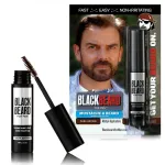 Blackbeard Formula X - Instant, Hypoallergenic, Temporary Color for Men\'s Facial Hair - Dark Brown, 1-Day Beard Tint, Mustache, Eyebrow & Sideburn Coloring - Temporary Dye - 1 Pack