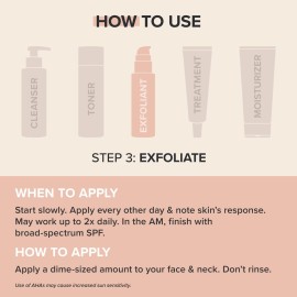 Paula\'s Choice SKIN PERFECTING 8% AHA Gel Exfoliant with Glycolic Acid Chamomile & Green Tea, 3.3 Ounce Pump Leave-On Gentle Exfoliator Paula\'s Choice SKIN PERFECTING 8% AHA Gel Exfoliant with Glycolic Acid Chamomile & Green Tea, 3.3 Ounce Pump Leave-On Gentle Exfoliator