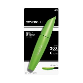 COVERGIRL - Clump Crusher by Lash Blast Mascara, 20X More Volume, Double Sided Brush, Long-Lasting Wear, 100% Cruelty-Free COVERGIRL - Clump Crusher by Lash Blast Mascara, 20X More Volume, Double Sided Brush, Long-Lasting Wear, 100% Cruelty-Free