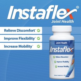 Instaflex Joint Support Supplement - Clinically Studied Joint Relief Blend of Glucosamine, MSM, White Willow, Turmeric, Ginger, Cayenne, Hyaluronic Acid - 90 Capsules Instaflex Joint Support Supplement - Clinically Studied Joint Relief Blend of Glucosamine, MSM, White Willow, Turmeric, Ginger, Cayenne, Hyaluronic Acid - 90 Capsules
