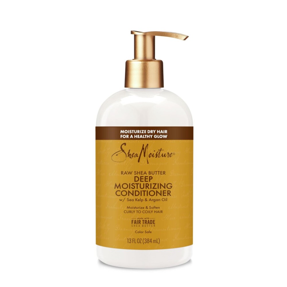 SheaMoisture Restorative Conditioner for Dry, Damaged Hair Raw Shea Butter Silicone Free Conditioner for Curly Hair 13 oz SheaMoisture Restorative Conditioner for Dry, Damaged Hair Raw Shea Butter Silicone Free Conditioner for Curly Hair 13 oz
