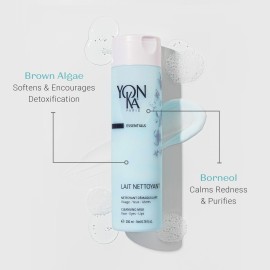 Yon-Ka Lait Nettoyant Facial Cleanser, Gentle Milk Cleanser & Makeup Remover, Daily Plant Based Wash, Moisturize and Balance Skins pH, All Skin Types, Paraben-Free Yon-Ka Lait Nettoyant Facial Cleanser, Gentle Milk Cleanser & Makeup Remover, Daily Plant Based Wash, Moisturize and Balance Skins pH, All Skin Types, Paraben-Free