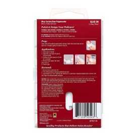KISS 96 Full Cover Toenails Kit, Long Lasting Fake Nails, DIY Home Manicure Set with Pink Gel Nail Glue 3 g / 0.11 oz. and 96 Fake Toenails in 12 Sizes for up to 4 pedicures KISS 96 Full Cover Toenails Kit, Long Lasting Fake Nails, DIY Home Manicure Set with Pink Gel Nail Glue 3 g / 0.11 oz. and 96 Fake Toenails in 12 Sizes for up to 4 pedicures
