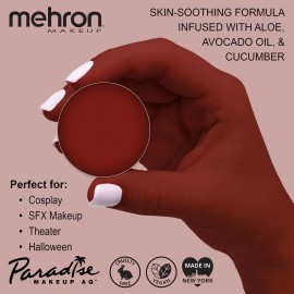 Mehron Makeup Paradise Makeup AQ Refill Size | Stage & Screen Performance, Face & Body Painting, Beauty, Cosplay, and Halloween | Water Activated Face Paint, Body Paint .25 oz (7 ml) (Red) Mehron Makeup Paradise Makeup AQ Refill Size | Stage & Screen Performance, Face & Body Painting, Beauty, Cosplay, and Halloween | Water Activated Face Paint, Body Paint .25 oz (7 ml) (Red)