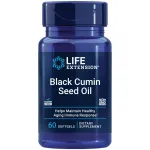 Life Extension Black Cumin Seed Oil, black cumin, immune health support, whole-body health, healthy aging, gluten free, non-GMO, 60 softgels