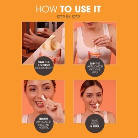 Nad\'s Nose Wax Kit for Men & Women - Waxing Kit for Quick & Easy Nose Hair Removal, 1 Count Nad\'s Nose Wax Kit for Men & Women - Waxing Kit for Quick & Easy Nose Hair Removal, 1 Count