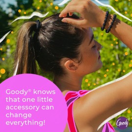 Goody Ouchless Elastic Hair Ties - 50 Ct, Assorted Neutrals, 2MM Rubber Bands for Hair, Pain-Free Hair Accessories for Women & Men, Made for Long-Lasting Braids, Ponytails & More, For Fine Hair Goody Ouchless Elastic Hair Ties - 50 Ct, Assorted Neutrals, 2MM Rubber Bands for Hair, Pain-Free Hair Accessories for Women & Men, Made for Long-Lasting Braids, Ponytails & More, For Fine Hair