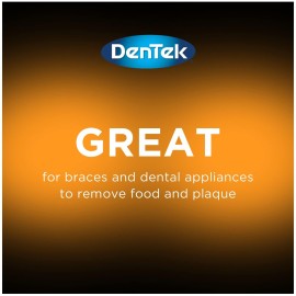 DenTek Slim Brush Advanced Clean Interdental Cleaners, Extra Tight, 32 Count DenTek Slim Brush Advanced Clean Interdental Cleaners, Extra Tight, 32 Count