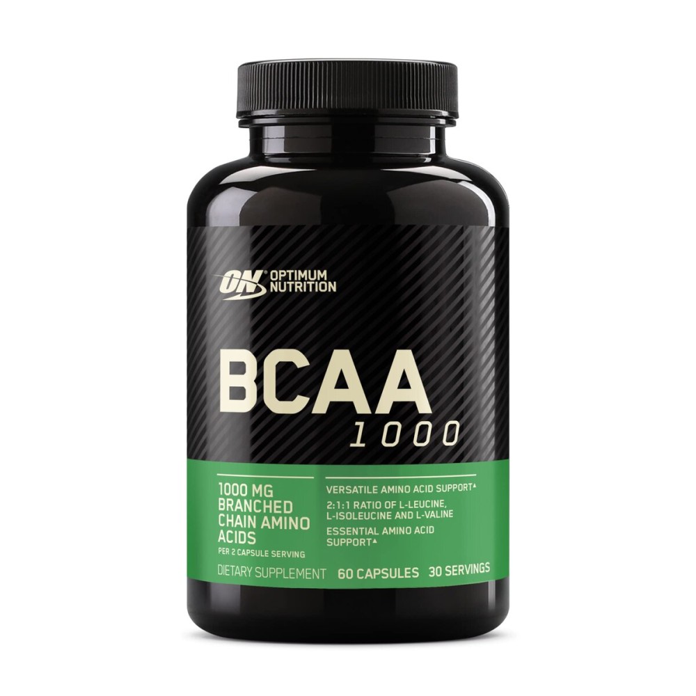 Optimum Nutrition Instantized BCAA Capsules, Keto Friendly Branched Chain Essential Amino Acids, 1000mg, 60 Count Optimum Nutrition Instantized BCAA Capsules, Keto Friendly Branched Chain Essential Amino Acids, 1000mg, 60 Count