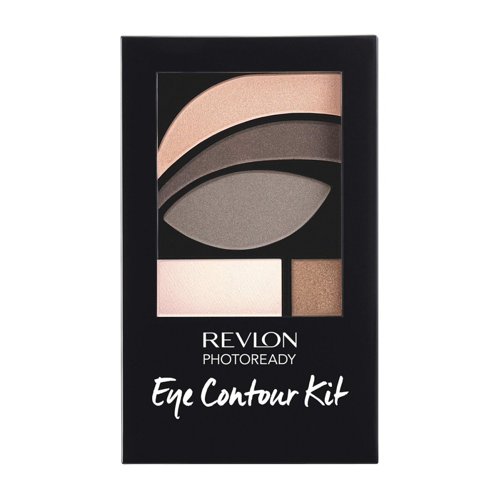 Revlon PhotoReady Eye Contour Kit, Eyeshadow Palette with 5 Wet/Dry Shades & Double-Ended Brush Applicator, Metropolitan (501), 0.1 oz Revlon PhotoReady Eye Contour Kit, Eyeshadow Palette with 5 Wet/Dry Shades & Double-Ended Brush Applicator, Metropolitan (501), 0.1 oz