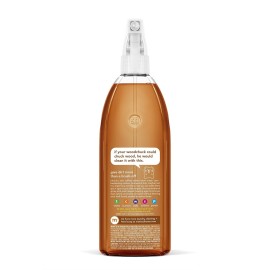 Method Daily Wood Cleaner, Almond, Plant-Based Formula That Cleans Shelves, Tables and Other Wooden Surfaces While Removing Dust & Grime, 28 oz Spray Bottles, (Pack of 1) Method Daily Wood Cleaner, Almond, Plant-Based Formula That Cleans Shelves, Tables and Other Wooden Surfaces While Removing Dust & Grime, 28 oz Spray Bottles, (Pack of 1)