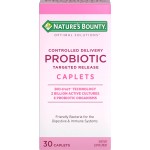 Nature\'s Bounty Probiotic, Controlled Delivery Dietary Supplement, Supports Digestive, Intestinal and Immune Health, 30 Caplets, 30 Total Servings