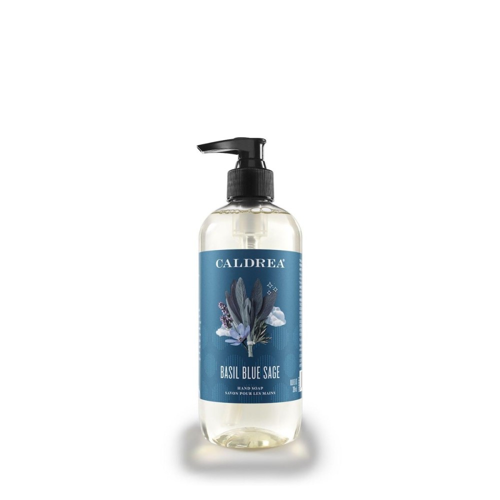 Caldrea Hand Wash Soap, Basil Blue Sage Scent, 10.8 Oz Caldrea Hand Wash Soap, Basil Blue Sage Scent, 10.8 Oz