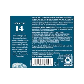 Caldrea Hand Wash Soap, Basil Blue Sage Scent, 10.8 Oz Caldrea Hand Wash Soap, Basil Blue Sage Scent, 10.8 Oz