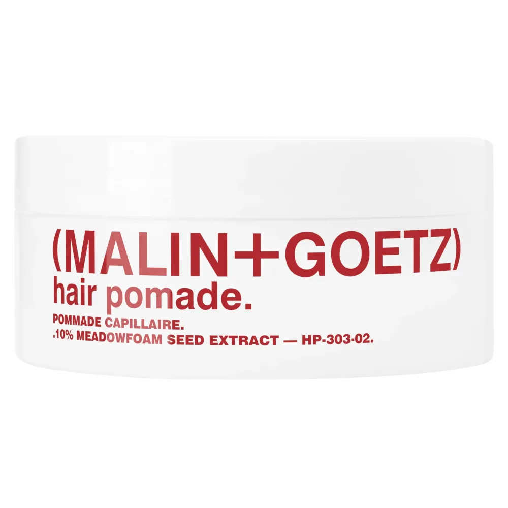 Malin + Goetz Hair Pomade, 2 oz. - Men & Women Hair Styling Product for All Hair Types or Textures, Lightweight All Day Hold, Natural Fragrance & Color, Cruelty-Free & Vegan. 2 fl oz