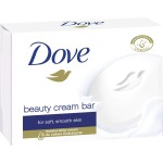 Dove White Moisturizing Cream Beauty Bar, 3.17 Ounce
