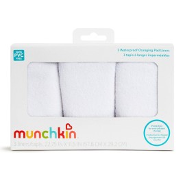 Munchkin Waterproof Changing Pad Liners, 3 Count, (Pack of 1) Munchkin Waterproof Changing Pad Liners, 3 Count, (Pack of 1)