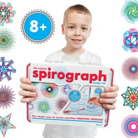 Spirograph Design Set Collectors Tin - Arts and Crafts, Kids Toys, Art Supplies, Craft Supplies, Drawing Kit, Spiral Art, Classic Gear Design Kit, Pens, Design Sheet Included, Ages 8 and Up Spirograph Design Set Collectors Tin - Arts and Crafts, Kids Toys, Art Supplies, Craft Supplies, Drawing Kit, Spiral Art, Classic Gear Design Kit, Pens, Design Sheet Included, Ages 8 and Up