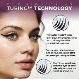 Blinc Amplified Tubing Mascara, Ultra-Longwearing Washable Mascara, Soft-Glam Volumizing, Lengthening and Defining Mascara, Gluten-Free and Cruelty-Free, 9mL / 0.30 Fl. OZ Blinc Amplified Tubing Mascara, Ultra-Longwearing Washable Mascara, Soft-Glam Volumizing, Lengthening and Defining Mascara, Gluten-Free and Cruelty-Free, 9mL / 0.30 Fl. OZ