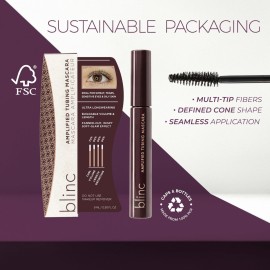 Blinc Amplified Tubing Mascara, Ultra-Longwearing Washable Mascara, Soft-Glam Volumizing, Lengthening and Defining Mascara, Gluten-Free and Cruelty-Free, 9mL / 0.30 Fl. OZ Blinc Amplified Tubing Mascara, Ultra-Longwearing Washable Mascara, Soft-Glam Volumizing, Lengthening and Defining Mascara, Gluten-Free and Cruelty-Free, 9mL / 0.30 Fl. OZ