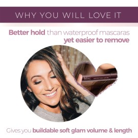 Blinc Amplified Tubing Mascara, Ultra-Longwearing Washable Mascara, Soft-Glam Volumizing, Lengthening and Defining Mascara, Gluten-Free and Cruelty-Free, 9mL / 0.30 Fl. OZ Blinc Amplified Tubing Mascara, Ultra-Longwearing Washable Mascara, Soft-Glam Volumizing, Lengthening and Defining Mascara, Gluten-Free and Cruelty-Free, 9mL / 0.30 Fl. OZ