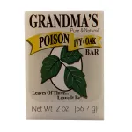 Grandma\'s Poison Ivy Soap Bar - 2.0 oz Itch Relief Wash with Jewelweed & Colloidal Oatmeal - 67012