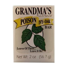 Grandma\'s Poison Ivy Soap Bar - 2.0 oz Itch Relief Wash with Jewelweed & Colloidal Oatmeal - 67012 Grandma\'s Poison Ivy Soap Bar - 2.0 oz Itch Relief Wash with Jewelweed & Colloidal Oatmeal - 67012