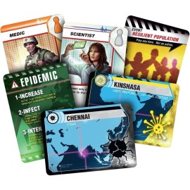 Asmodee Pandemic Board Game (Base Game) - A Cooperative Battle to Save Humanity, Strategy Game for Kids and Adults, Ages 8+, 2-4 Players, 45 Minute Playtime Asmodee Pandemic Board Game (Base Game) - A Cooperative Battle to Save Humanity, Strategy Game for Kids and Adults, Ages 8+, 2-4 Players, 45 Minute Playtime