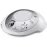Homedics SoundSleep White Noise Sound Machine, Silver, Small Travel Sound Machine with 6 Relaxing Nature Sounds, Portable Sound Therapy for Home, Office, Nursery, Auto-Off Timer, by Homedics