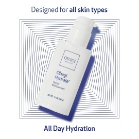 Obagi Hydrate Facial Moisturizer - Non-Comedogenic Intensely Hydrating All Day Moisturizer that Combats Dryness with Tara Seed Extract, Shea Butter, Avocado Oil & Glycerin - All Skin Types - 1.7 oz