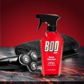 BOD Man Fragrance Body Spray, Most Wanted, 8 fl oz BOD Man Fragrance Body Spray, Most Wanted, 8 fl oz